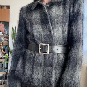 Vintage brushed wool jacket